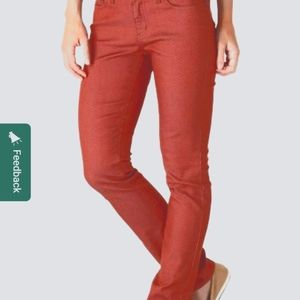Prana Kayla Pants Red 8 Long!